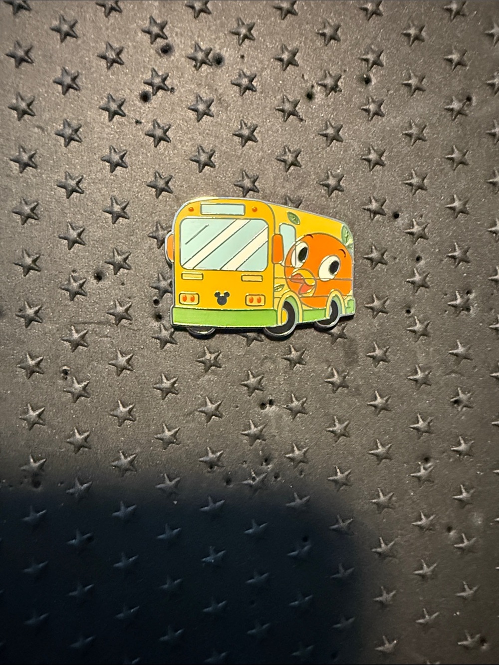 Disney Orange Bird Bus Enamel Pin - Wave A 2026